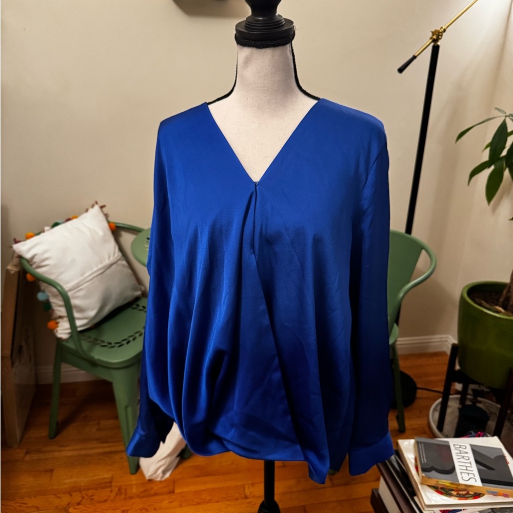 Vince Camuto Royal Blue Blouse